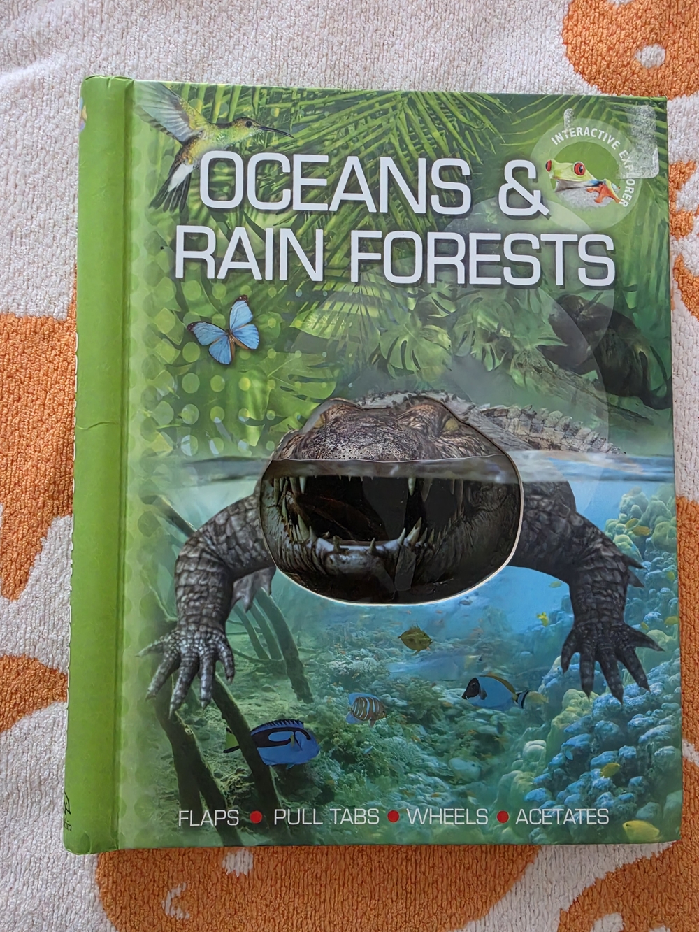 Oceans and Rain Forests by Jane Parker and Frances A. Dipper (Interactive Book)